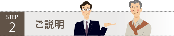 STEP2：ご説明